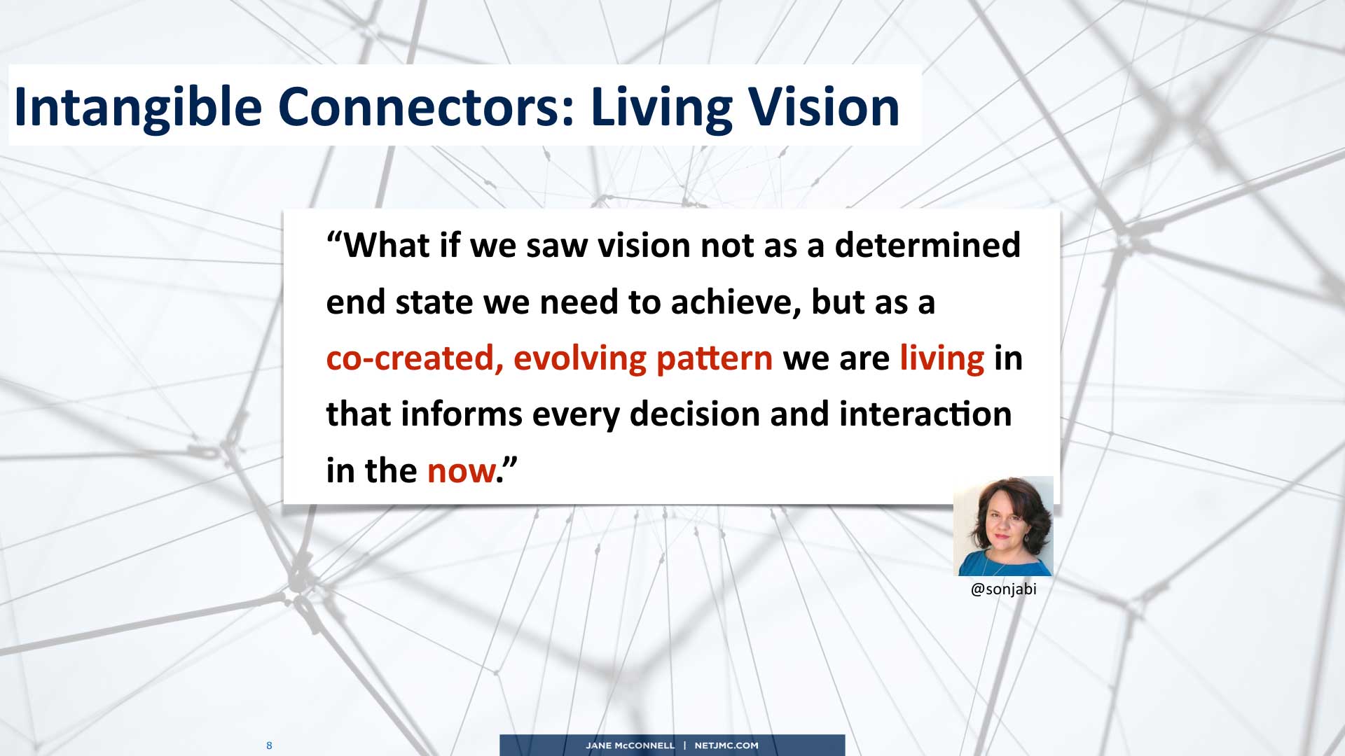 living vision quote